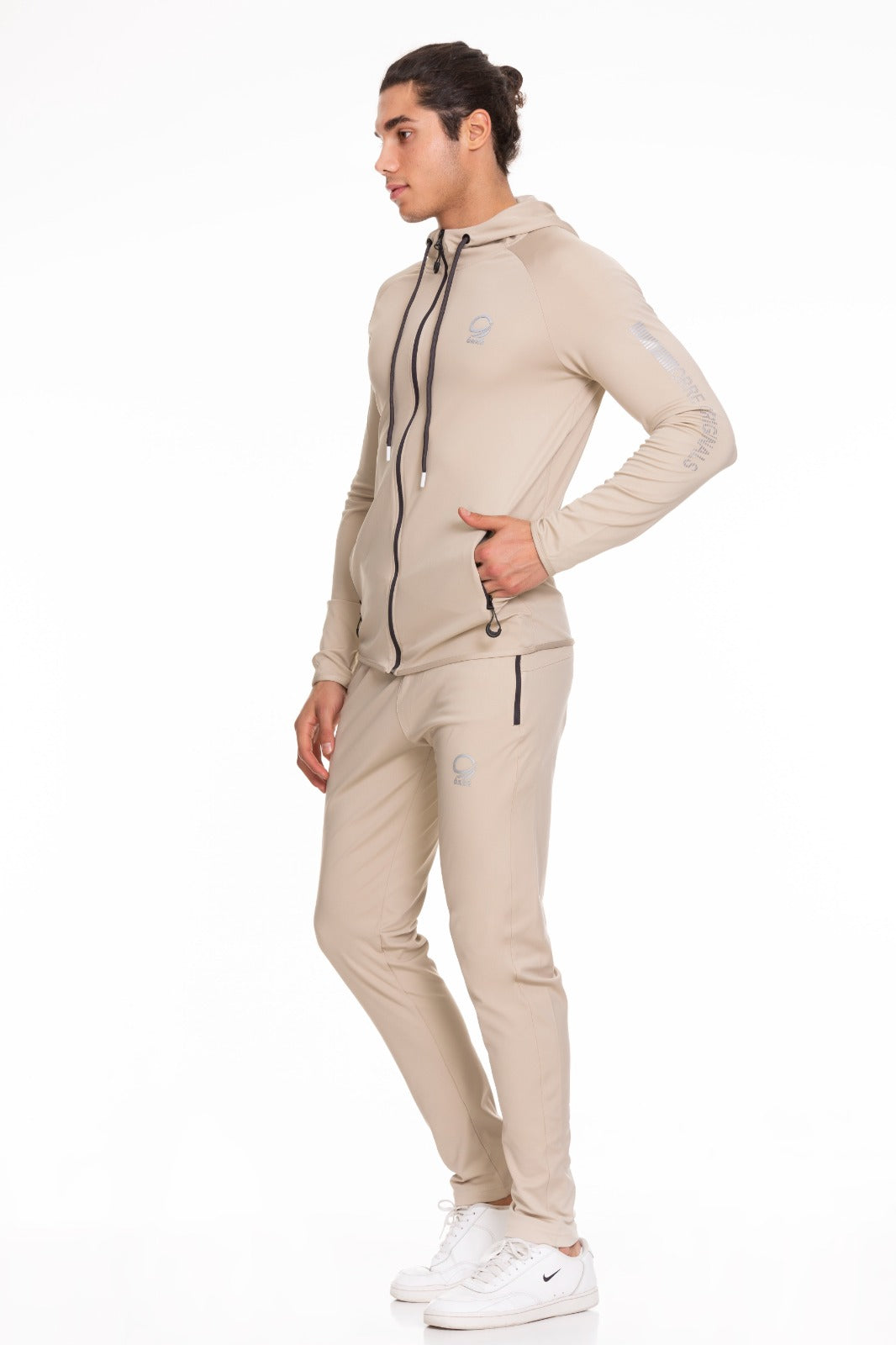 ÓRRÉ Hoodie Matching Set (Beige)