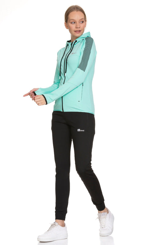 Órré Hoodie Matching Set (Cyan/Black)