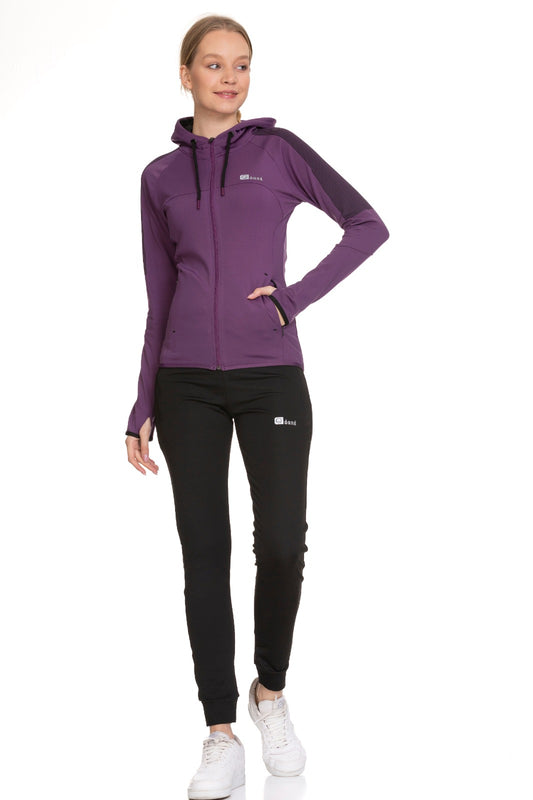 Órré Hoodie Matching Set (Purple/Black)