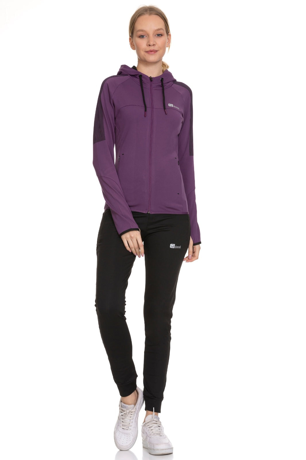 Órré Hoodie Matching Set (Purple/Black)